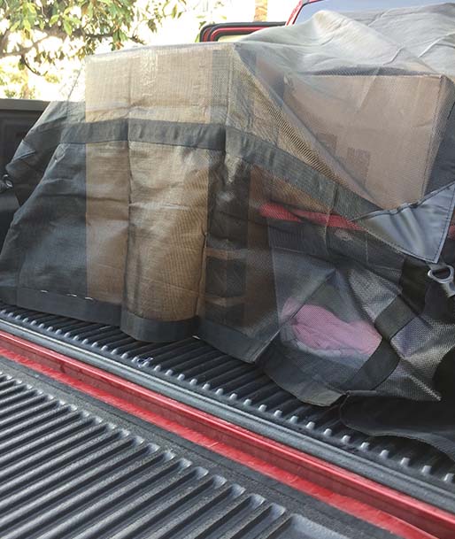 Spider Smart Tarp™ Mesh Dual Cab Pickup Cover Spider Tarp