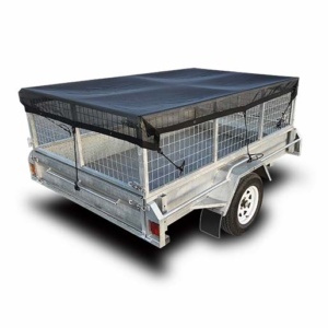 Smart Tarp Mesh Large Box Trailer Feat