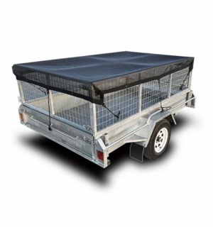 Smart Tarp Mesh Large Box Trailer Feat