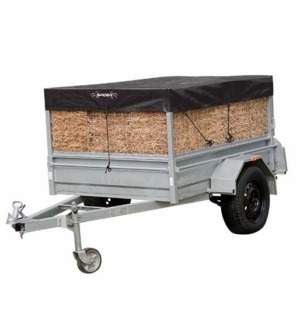 Smart Tarp Waterproof Box Trailer Feat