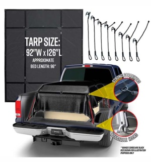 Smart Tarp Waterproof Pickup Long Bed Gallery1