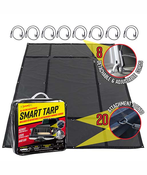 Spider Smart Tarp Waterproof Long Bed Pickup Spider Tarp
