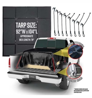 Smart Tarp Waterproof Pickup Standard Bed Gallery1