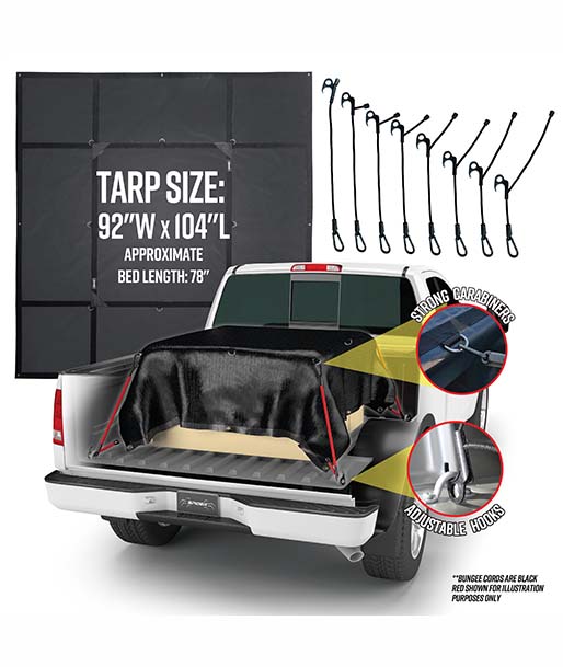 Smart Tarp Waterproof Pickup Standard Bed Gallery1