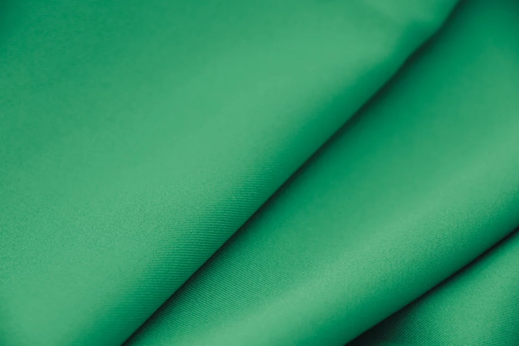 Green canvas material of tarp